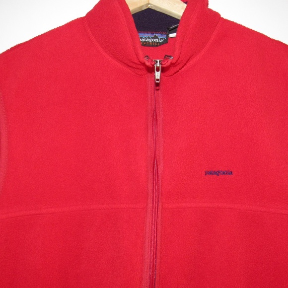 Patagonia Other - Patagonia Synchilla Red Fleece Vest Made in USA